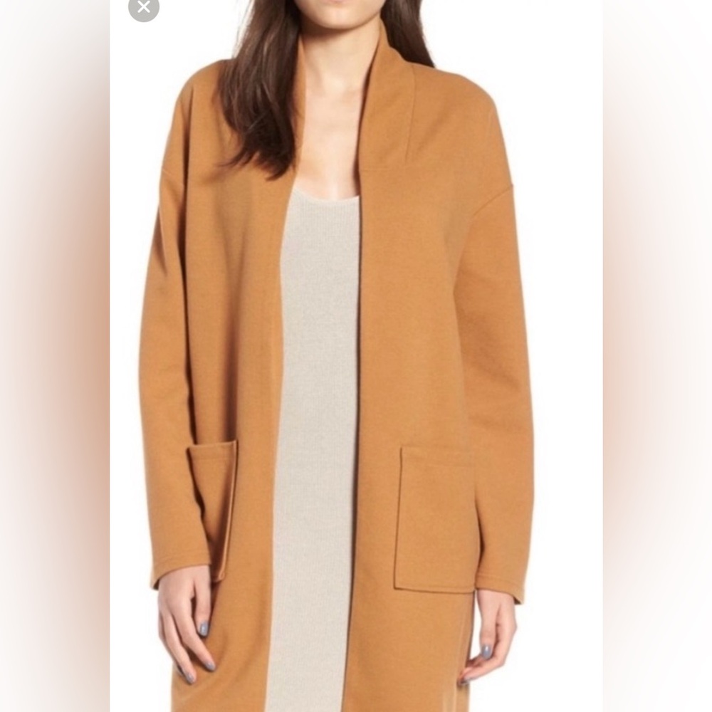 NORDSTROM LEITH LIGHTWEIGHT MIDI COAT